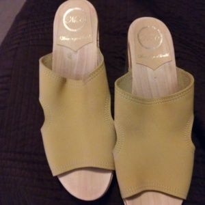 No. 6 Alexis Cutout Platform Clogs